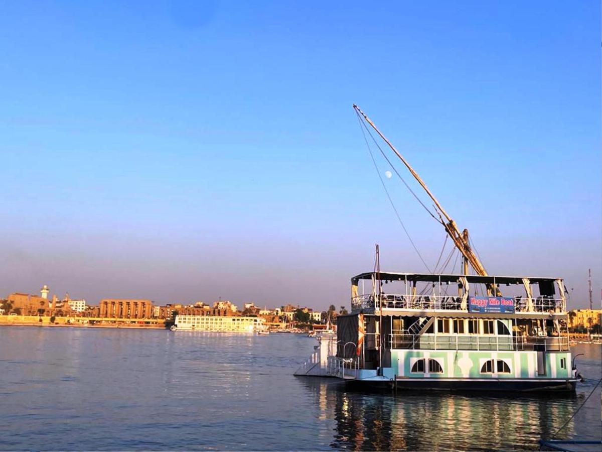 Floating Hotel- Happy Nile Boat Luxor Exterior photo