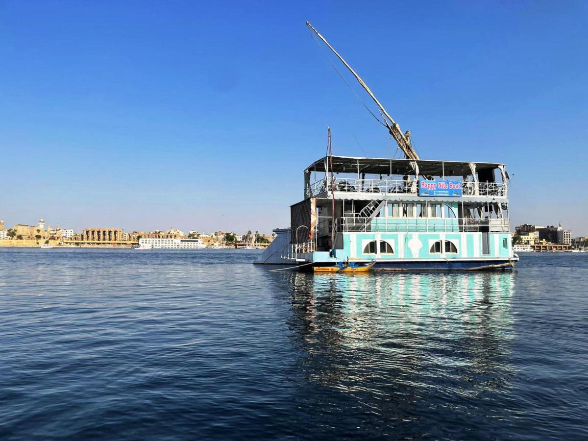Floating Hotel- Happy Nile Boat Luxor Exterior photo
