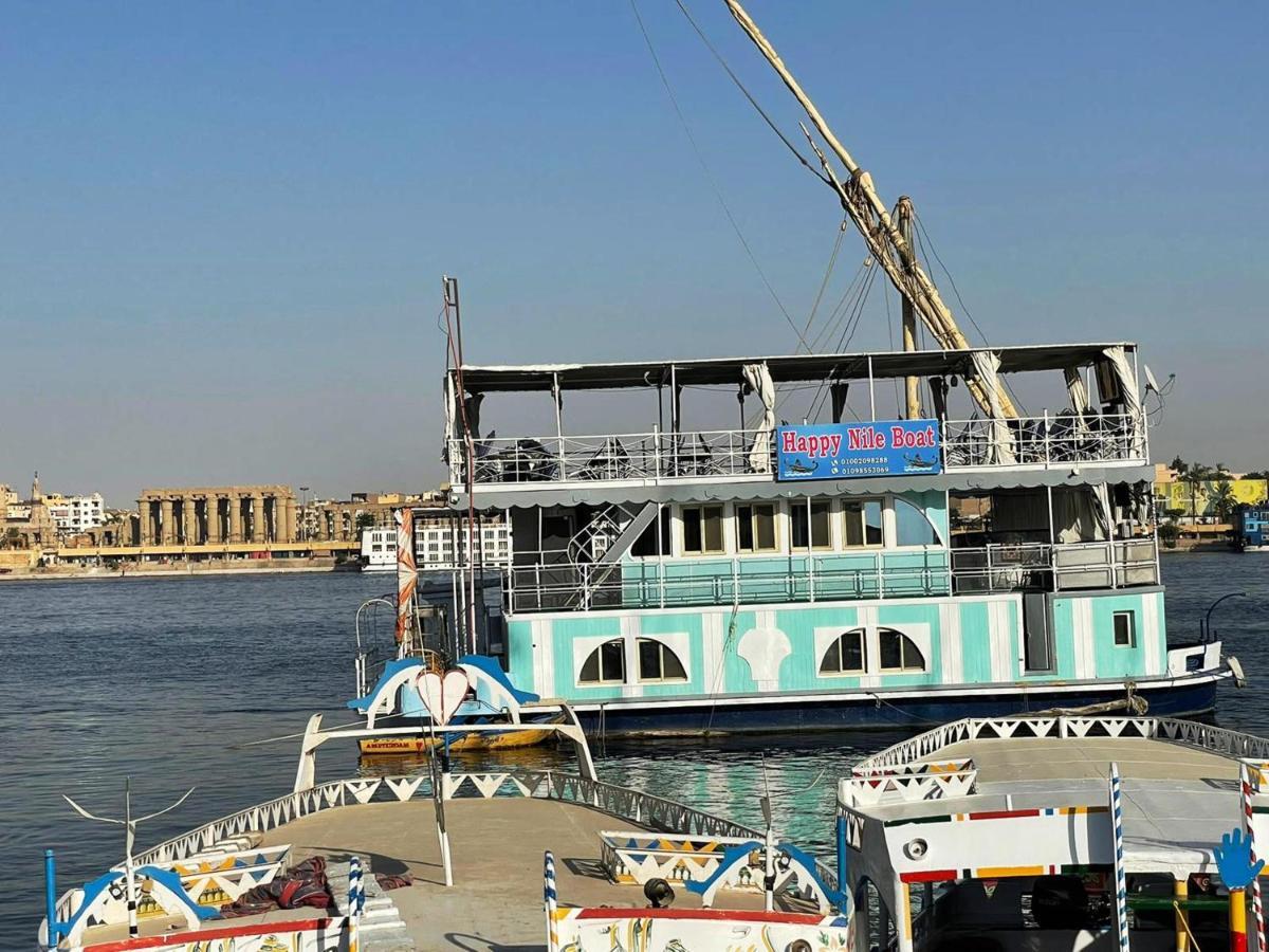 Floating Hotel- Happy Nile Boat Luxor Exterior photo