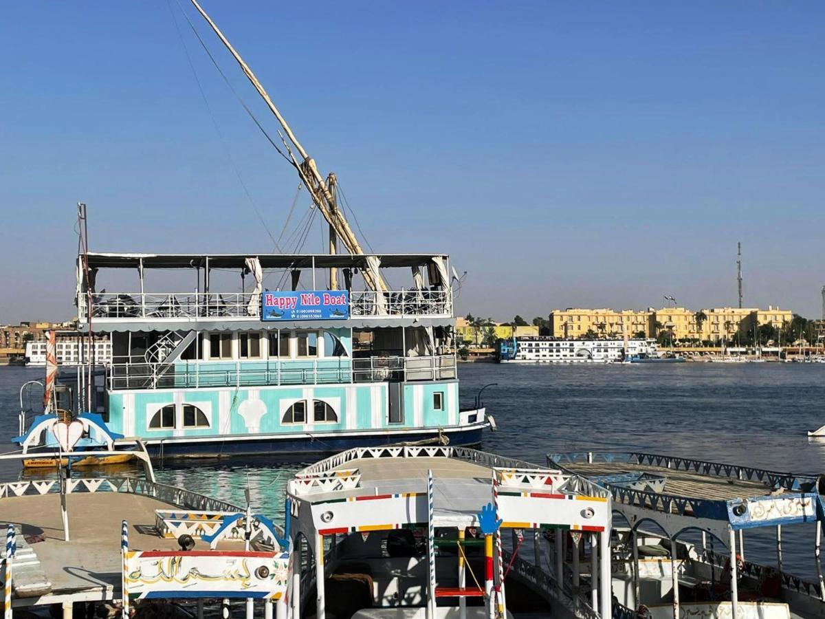 Floating Hotel- Happy Nile Boat Luxor Exterior photo